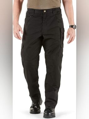 5.11 Tactical Men’s Black Taclite Pro Ripstop Pants – Style 74273   Size 33/32